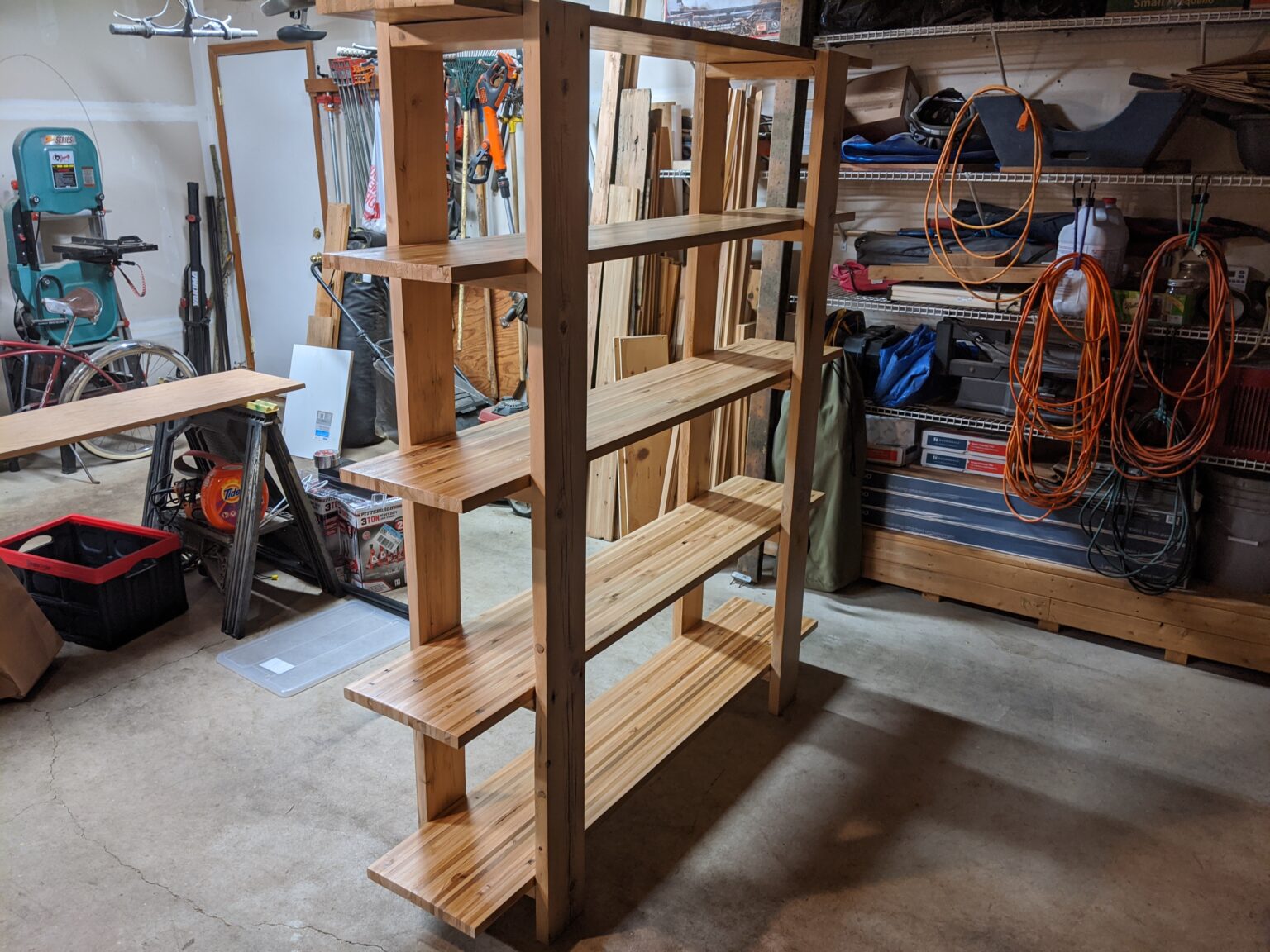 Reclaimed wood furniture construction 